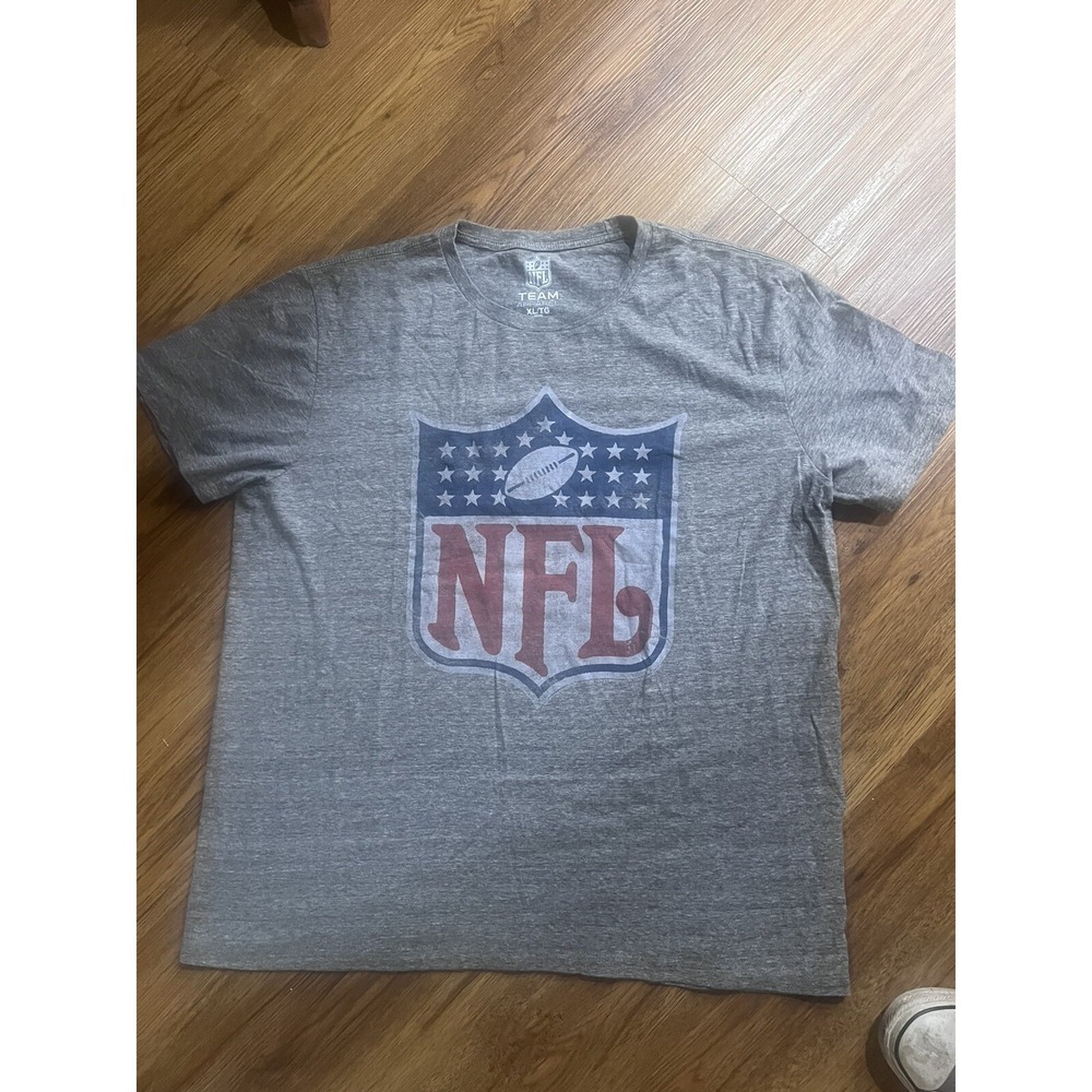 NFL Shirt Adult XL Gray Short‎ Sleeve Classic